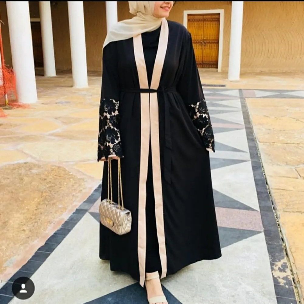 Laced tip Kimono